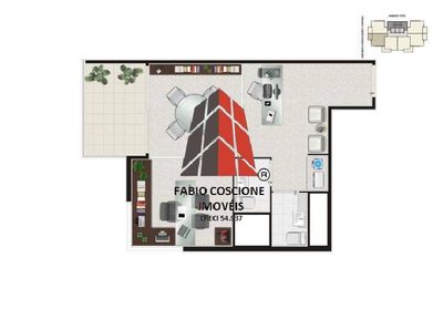 Sala-Conjunto, 37 m² - Foto 4