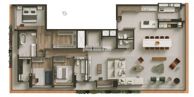Apartamento, 4 quartos, 246 m² - Foto 2