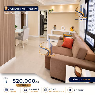 Apartamento, 2 quartos, 67 m² - Foto 1