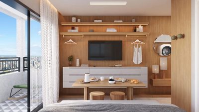 Apartamento, 1 quarto, 35 m² - Foto 3