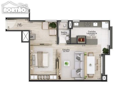 Casa, 3 quartos, 128 m² - Foto 3