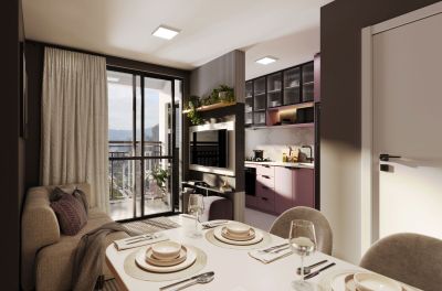 Apartamento, 3 quartos, 56 m² - Foto 2