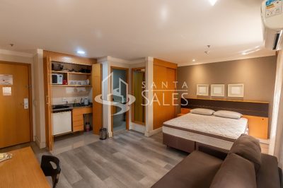 Flat/Apart Hotel, 1 quarto, 30 m² - Foto 1