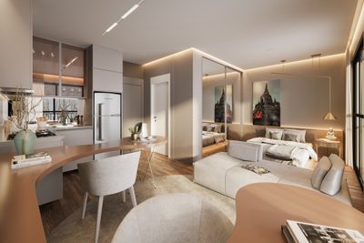 Apartamento, 1 quarto, 34 m² - Foto 5