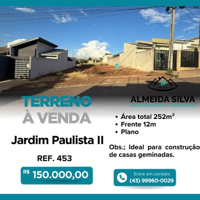 Terreno, 252 m² - Foto 1