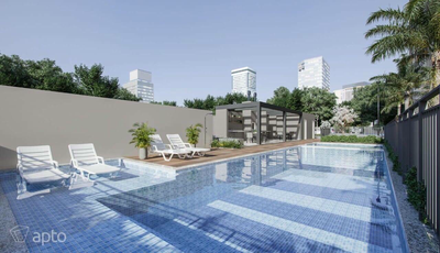 Apartamento, 2 quartos, 44 m² - Foto 2