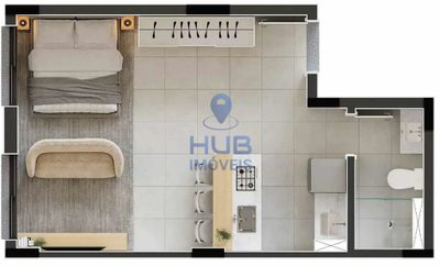 Apartamento, 2 quartos, 52 m² - Foto 2