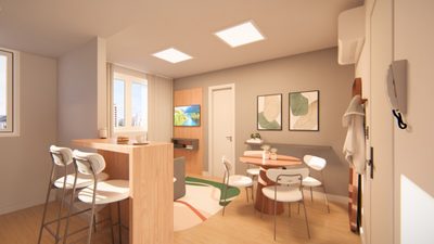 Apartamento, 2 quartos, 56 m² - Foto 1