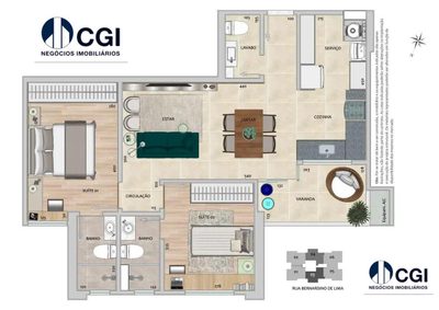 Apartamento, 2 quartos, 72 m² - Foto 5
