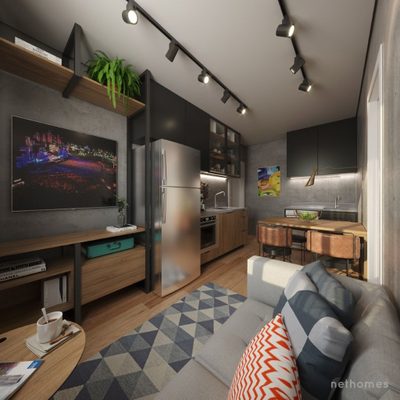 Apartamento, 1 quarto, 27 m² - Foto 4