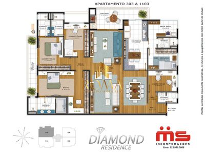 Apartamento, 3 quartos, 220 m² - Foto 2