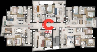 Apartamento, 2 quartos, 78 m² - Foto 3