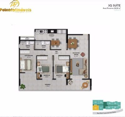 Apartamento, 3 quartos, 101 m² - Foto 2