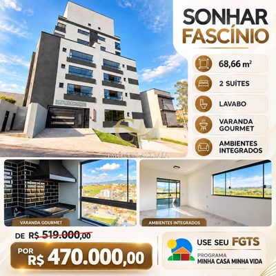 Apartamento, 2 quartos, 68 m² - Foto 1