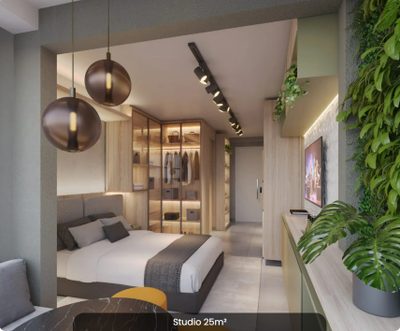 Apartamento, 1 quarto, 25 m² - Foto 1