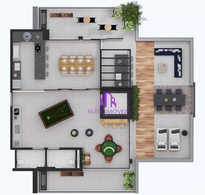 Apartamento, 2 quartos, 68 m² - Foto 2