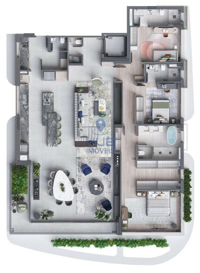 Apartamento, 3 quartos, 234 m² - Foto 5