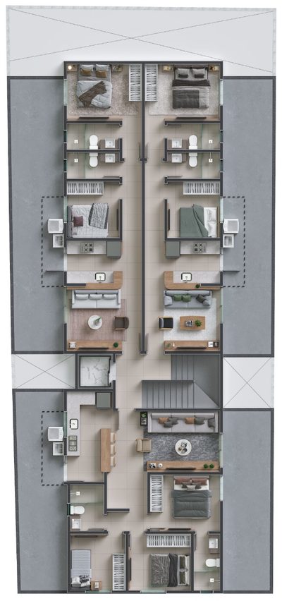 Apartamento, 2 quartos, 79 m² - Foto 1