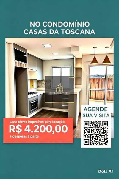 Casa de Condomínio, 3 quartos - Foto 1