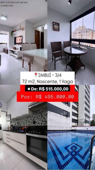 Apartamento, 3 quartos, 70 m² - Foto 2