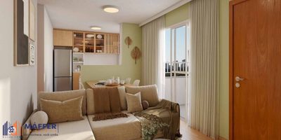 Apartamento, 2 quartos, 38 m² - Foto 2