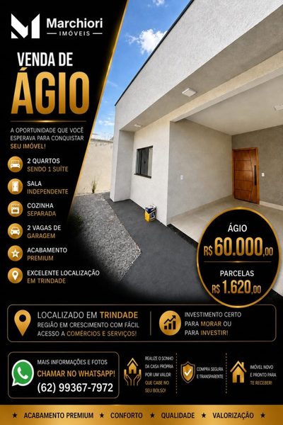 Casa, 2 quartos - Foto 1