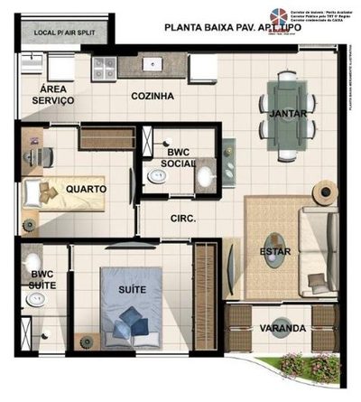 Apartamento, 2 quartos, 52 m² - Foto 5