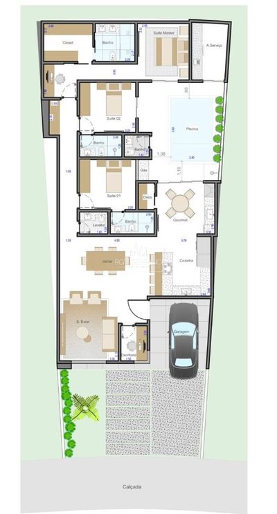 Casa de Condomínio, 3 quartos - Foto 4