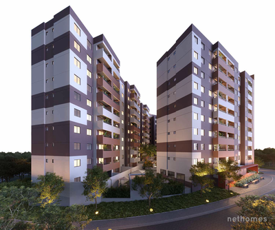 Apartamento, 2 quartos, 43 m² - Foto 1