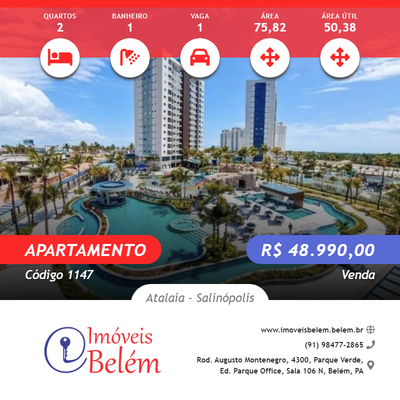 Apartamento, 2 quartos, 50 m² - Foto 1