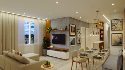 Apartamento, 2 quartos, 45 m² - Foto 2
