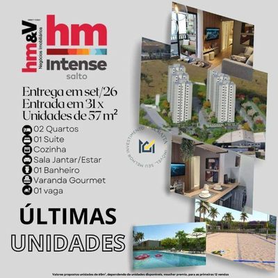 Apartamento, 2 quartos, 58 m² - Foto 2