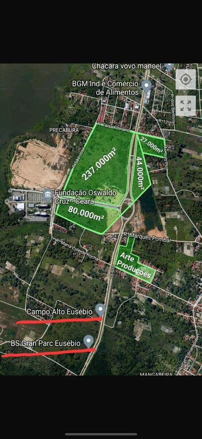 Terreno, 43 hectares - Foto 1