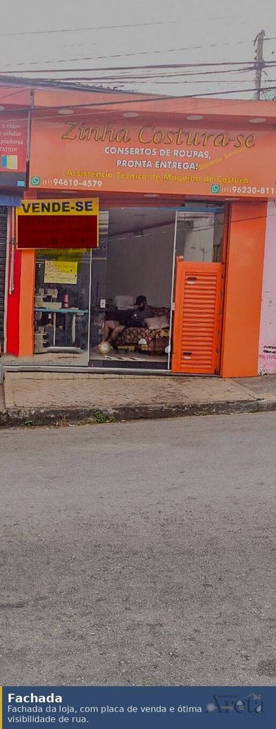 Loja-Salão, 124 m² - Foto 1