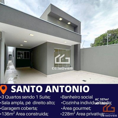 Casa, 3 quartos, 136 m² - Foto 1