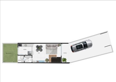 Casa, 2 quartos, 67 m² - Foto 2