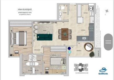 Apartamento, 2 quartos, 142 m² - Foto 3