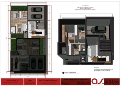 Casa, 3 quartos, 131 m² - Foto 2