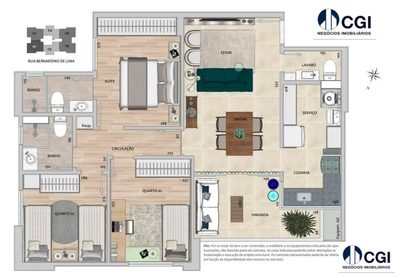 Apartamento, 3 quartos, 85 m² - Foto 5