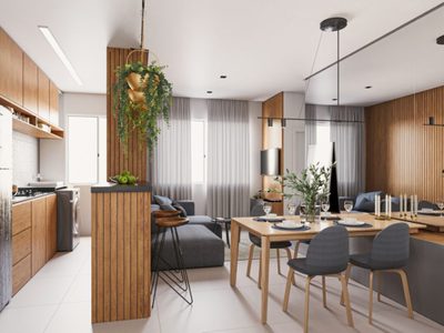 Apartamento, 2 quartos, 56 m² - Foto 3