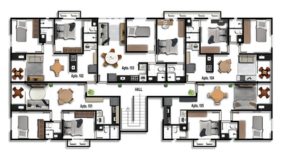 Cobertura, 2 quartos, 95 m² - Foto 5