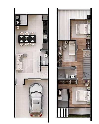 Sobrado, 3 quartos, 106 m² - Foto 5