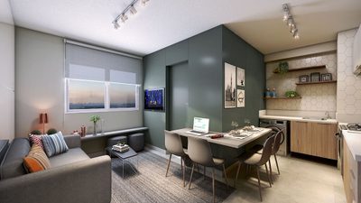 Apartamento, 2 quartos, 35 m² - Foto 3