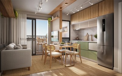 Apartamento, 2 quartos, 39 m² - Foto 3