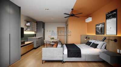 Apartamento, 1 quarto, 45 m² - Foto 1