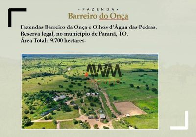Fazenda, 9700 hectares - Foto 1