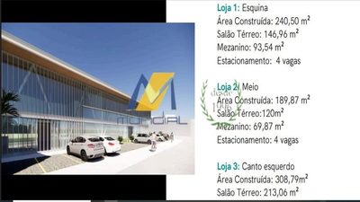 Loja-Salão, 309 m² - Foto 2