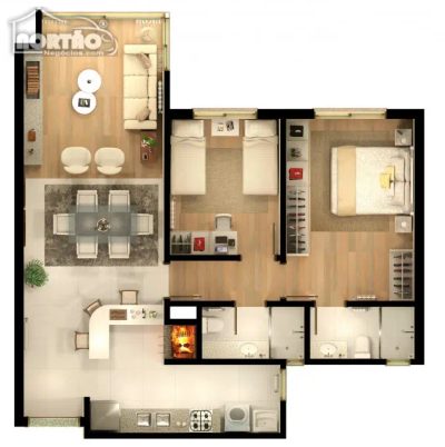 Casa, 3 quartos, 104 m² - Foto 4