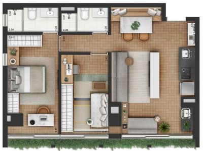 Apartamento, 3 quartos, 125 m² - Foto 4