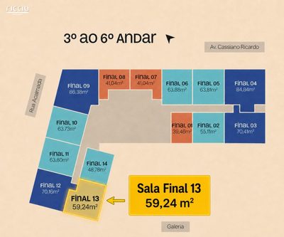 Sala-Conjunto, 59 m² - Foto 5